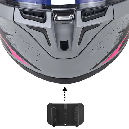 Soporte de barbilla para casco de motocicleta Shark D-Skwal i3 personalizado para GoPro Hero13, Insta360 OneX3, RS y accesorios para cámaras DJI Action