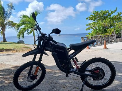 EKX X21 Max motocicletas eléctricas 3000W motores sin escobillas sin engranajes 60V30AH velocidad de la batería de litio 85Kmh bicicleta eléctrica todoterreno para adultos