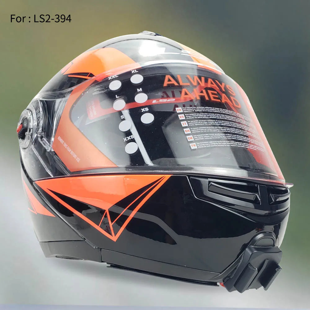 Casco de motocicleta personalizado premium TUYU LS2 MX701 ff 801358   Soporte de barbilla de aluminio para accesorios GoPro Hero10 Insta360 X2 3 DJI