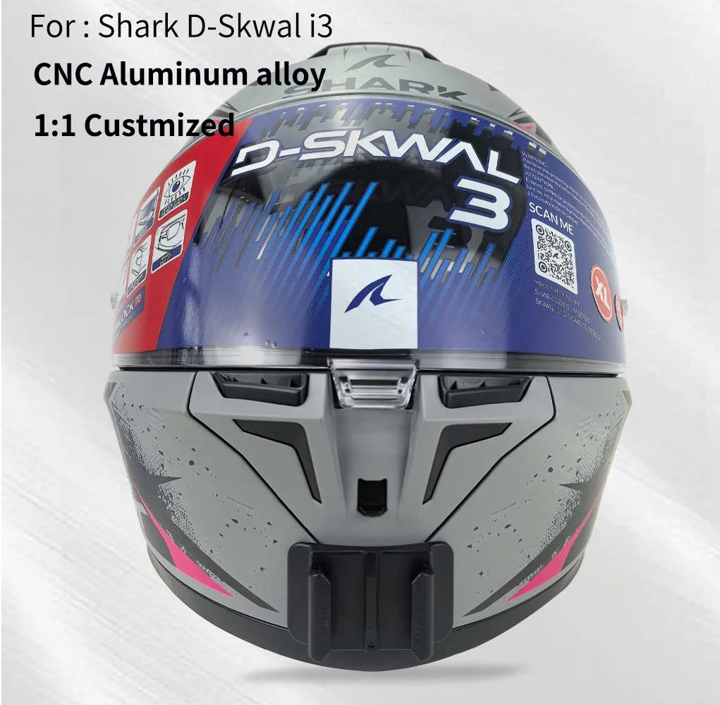 Soporte de barbilla para casco de motocicleta Shark D-Skwal i3 personalizado para GoPro Hero13, Insta360 OneX3, RS y accesorios para cámaras DJI Action