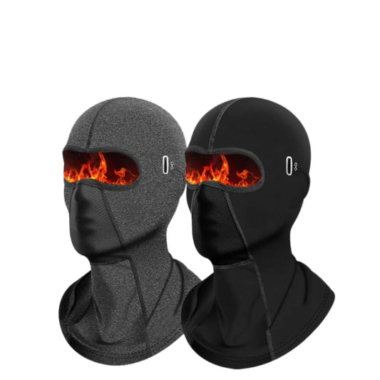 Pasamontañas para ciclismo al aire libre, casco de motocicleta cálido a prueba de viento, bufanda de hielo transpirable, protección contra el frío, máscara de esquí facial para montar en invierno