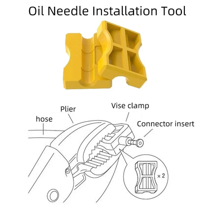 Pin de freno de aguja de aceite hidráulico BH59 BH90/herramienta de montaje de manguera de inserción para bicicleta Shimano Sram Tektro Magura
