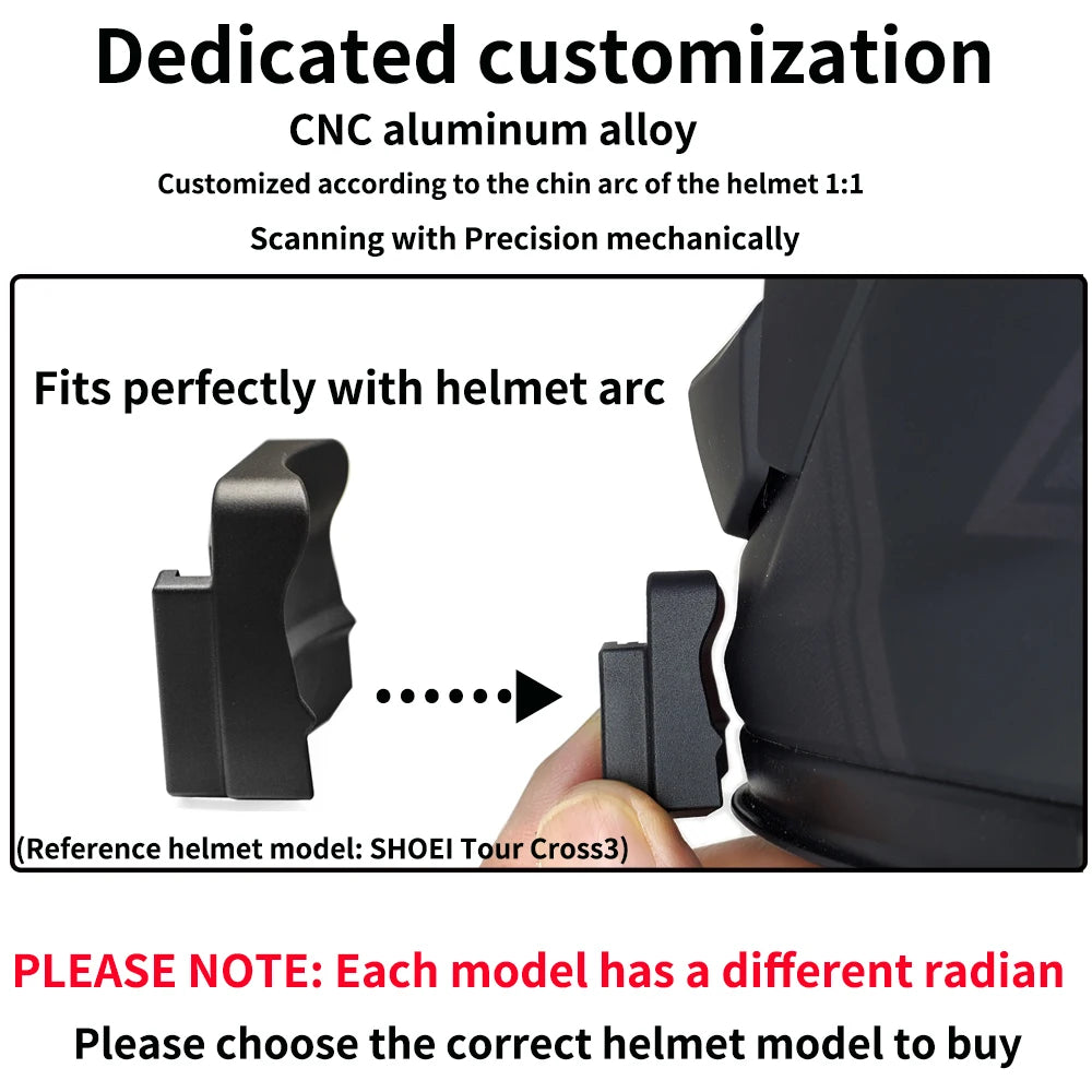 TUYU Premium casco de motocicleta personalizado Agv Pista GPRR K1 K5S K6luminium soporte de barbilla para GoPro Max Hero10 Insta360 One X2 R DJI