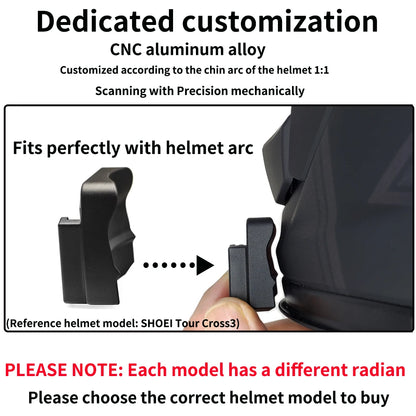 TUYU Premium casco de motocicleta personalizado Agv Pista GPRR K1 K5S K6luminium soporte de barbilla para GoPro Max Hero10 Insta360 One X2 R DJI