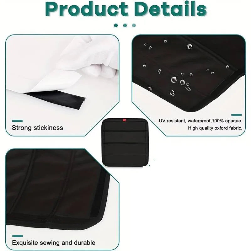 Parasoles para techo solar RV, cortina plegable, ventilación para RV, cubierta aislante para tragaluz, protección UV impermeable, cubiertas para parasol para ventana de Camper