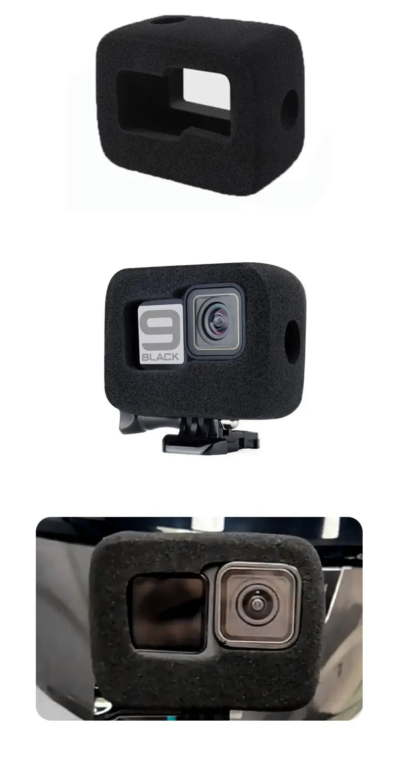 Para LS2 FF811 VECTOR 2 casco de motocicleta personalizado soporte de barbilla para GoPro Hero13 12 Insta360 X4 X3 Ace pro DJI Action 5 4 cámara