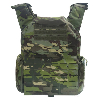 EMERSONGEARS-portador de placa de nailon 1000D, chaleco táctico para exteriores, chaleco MOLLE protector ajustable para caza