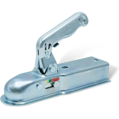 Acoplador de remolque de la UE para enganche de 50mm, bola cuadrada, canal de 60mm, piezas de RV, componentes de caravana, Enganche Remolque 800 kg 60 mm