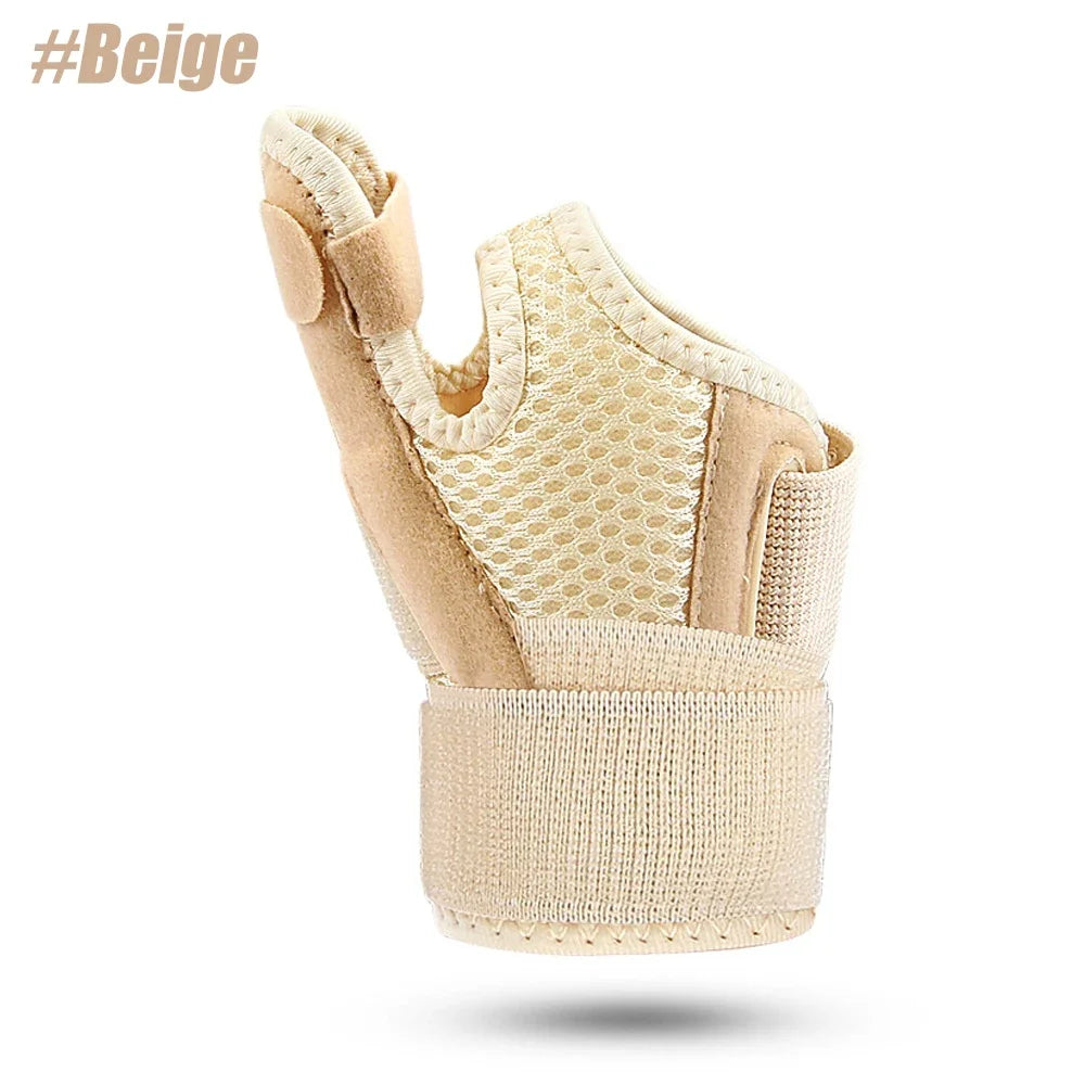 Muñequera para pulgar, férula Spica para tendinitis, artritis, CMC, mano izquierda o derecha, se adapta a deportes para hombres y mujeres, 1 Uds.