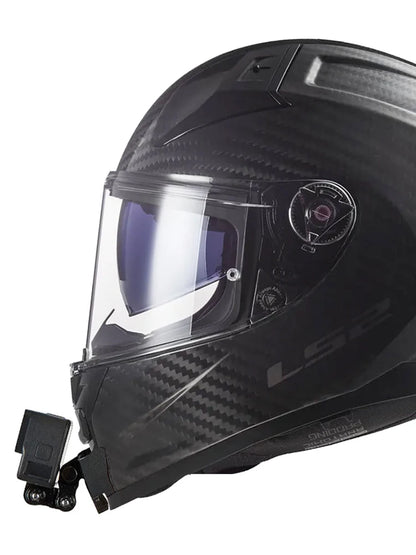 Para LS2 FF811 VECTOR 2 casco de motocicleta personalizado soporte de barbilla para GoPro Hero13 12 Insta360 X4 X3 Ace pro DJI Action 5 4 cámara