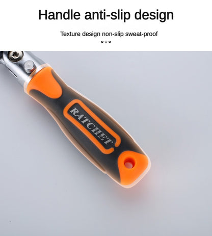 Juego de Herramientas Profesional de 38 Piezas para Mantenimiento de Motocicletas y Bicicletas, Herramienta Manual Rápida, Destornillador de Trinquete, Portátil para Reparación de Bicicletas