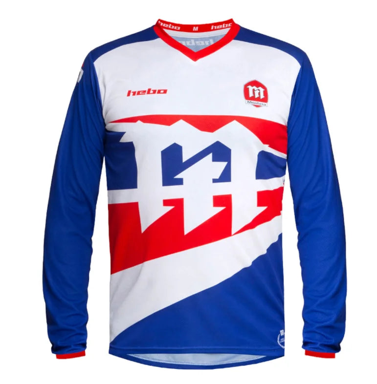 Camisetas de motocross para hombre, jersey de secado rápido para enduro, mtb, descenso, MX, ciclismo, bicicleta de montaña, 2024