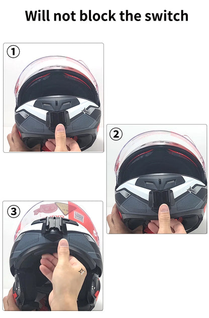 Casco de motocicleta personalizado premium TUYU LS2 MX701 ff 801358   Soporte de barbilla de aluminio para accesorios GoPro Hero10 Insta360 X2 3 DJI