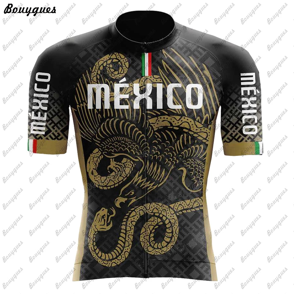 Camiseta de ciclismo del equipo de Nuevo México, Maillot de bicicleta de montaña, camiseta de descenso, ropa de Tricota de alta calidad