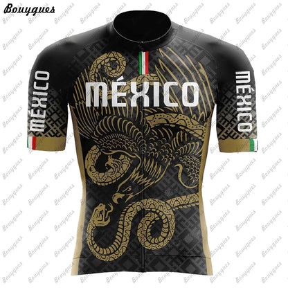Camiseta de ciclismo del equipo de Nuevo México, Maillot de bicicleta de montaña, camiseta de descenso, ropa de Tricota de alta calidad