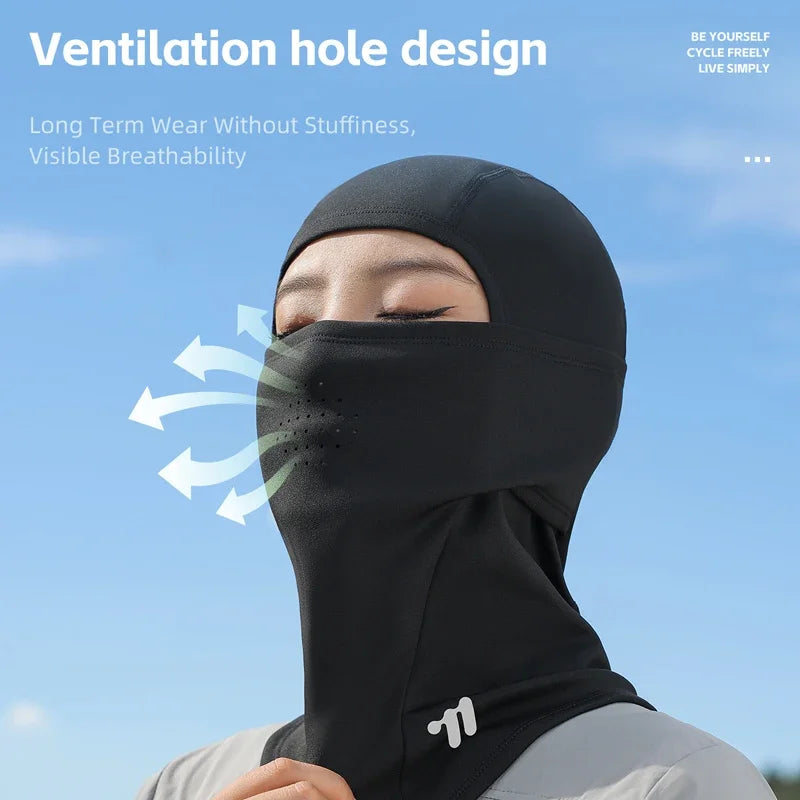 WEST BIKING-casco para bicicleta, pasamontañas cálido para ciclismo de invierno, cubierta para la cabeza a prueba de frío para exteriores, máscara facial completa, forro para casco de motocicleta