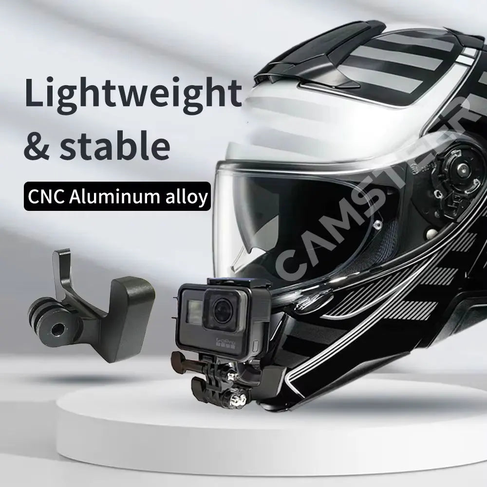 Soporte de barbilla para casco de motocicleta Shoei Neotec 2 personalizado para cámaras GoPro Hero12 11 10, Insta360 X4, Ace Pro2, DJI Action 4/5Pro