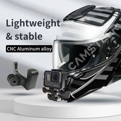 Soporte de barbilla para casco de motocicleta Shoei Neotec 2 personalizado para cámaras GoPro Hero12 11 10, Insta360 X4, Ace Pro2, DJI Action 4/5Pro