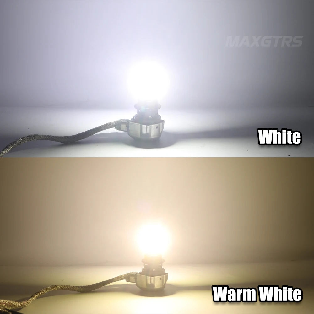 MAXGTRS D1S D3S LED Canbus D2S D4S D1R D2R D3R bombillas de faros LED 90W 6000K 28000LM bombillas de xenón automáticas reemplazo Plug & Play 12V