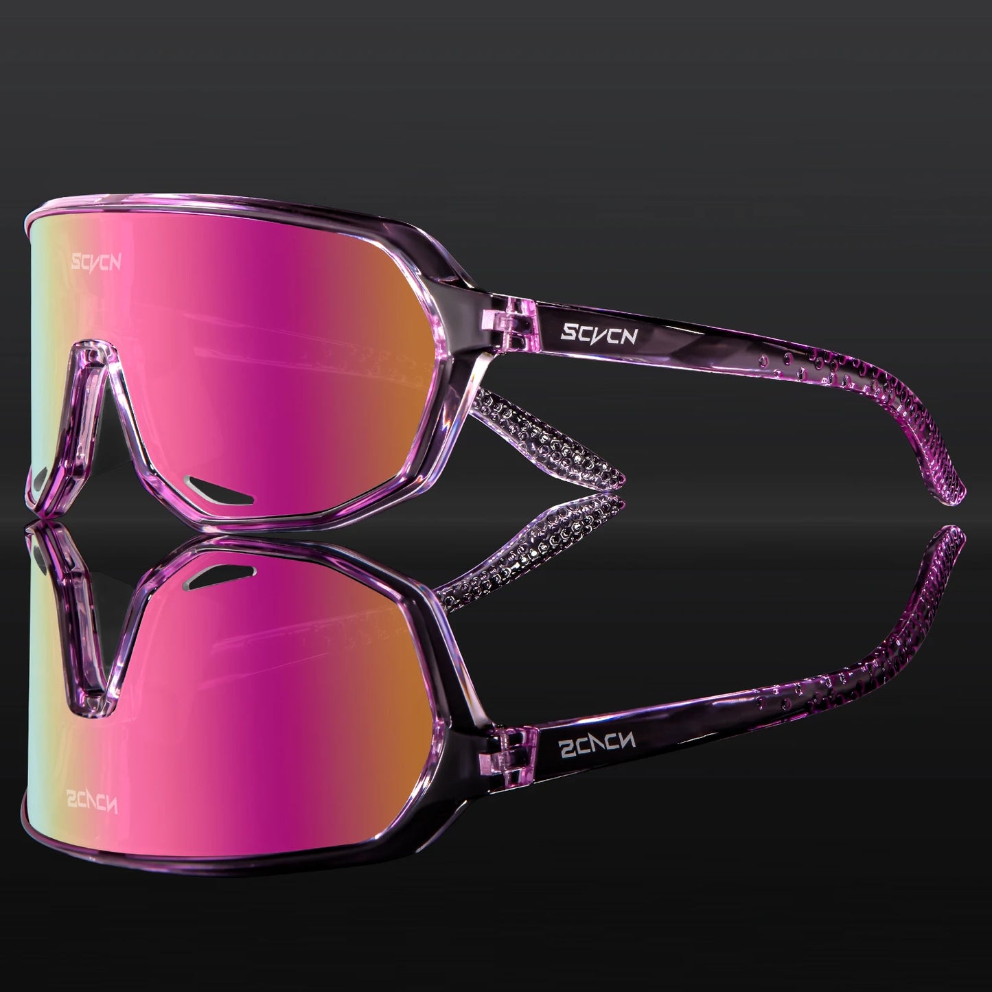 SCVCN gafas de sol de ciclismo para hombre, gafas de sol para conducir en carretera, deportes al aire libre, escalada de montaña, gafas de ciclismo UV400 para mujer