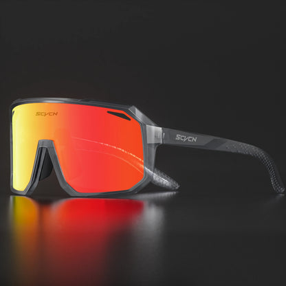 SCVCN gafas de sol de ciclismo para hombre, gafas de sol para conducir en carretera, deportes al aire libre, escalada de montaña, gafas de ciclismo UV400 para mujer