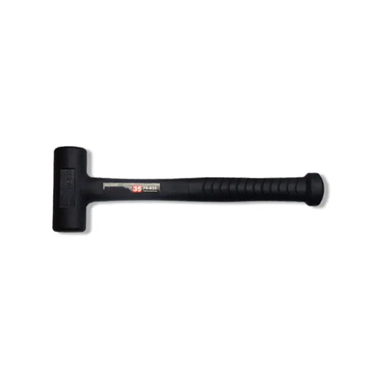 Martillo de mazo de goma endurecido, cabezal de martillo de goma para suelos, carpintería, tareas de soplado suave, 290 mm, 305 mm, 360 mm, 385 mm