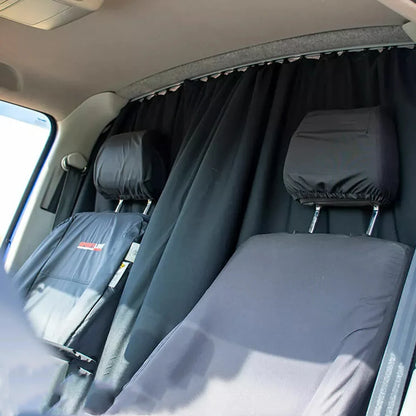Cortinas de Privacidad para Coche, Cortinas de Partición Delantera y Trasera para Cabina de Autocaravana, Cortinas para Camper Van para Fiat DUCATO, Volkswagen T5T6, Ford TRANSIT