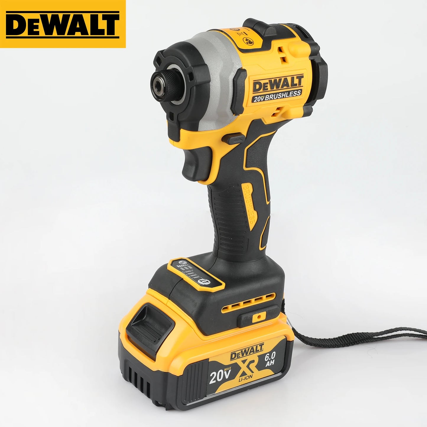 DeWalt DCF850 Destornillador, taladro y herramienta eléctrica de reparación de automóviles sin escobillas de 20 V de iones de litio (sin batería)