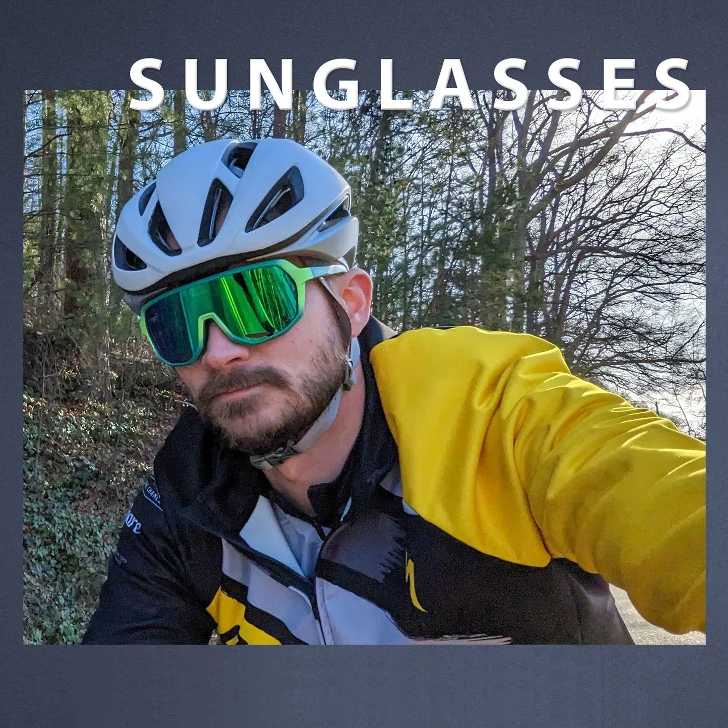 SCVCN gafas de sol de ciclismo para hombre, gafas de sol para conducir en carretera, deportes al aire libre, escalada de montaña, gafas de ciclismo UV400 para mujer