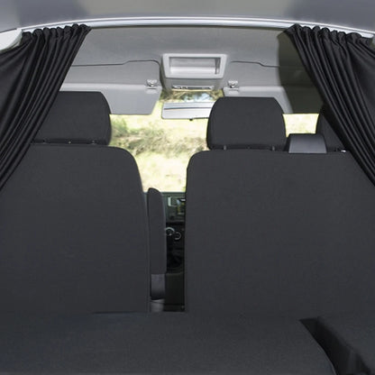 Cortinas de Privacidad para Coche, Cortinas de Partición Delantera y Trasera para Cabina de Autocaravana, Cortinas para Camper Van para Fiat DUCATO, Volkswagen T5T6, Ford TRANSIT